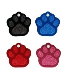 Medal to engrave for dogs and cats model paw