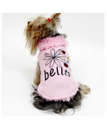 Abrigo rosa para perros - Bella