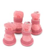 buy set of pet shoes to protect the pads from snow, cold, rain GUEULE D AMOUR