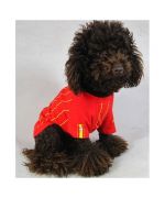 soccer sports t-shirt spanish team funny for dog and cat...France, Spain, Brazil gifts football articles on mouth of love