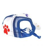 casquette bleu a strass pour chien ideal pour plage vacances ete pas chere fashion legere confortable chez gueule d amour Nancy