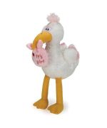 cigüeña colección de juguetes azul rosa linda navidad nacimiento idea de regalo juguete barato niño niña niño