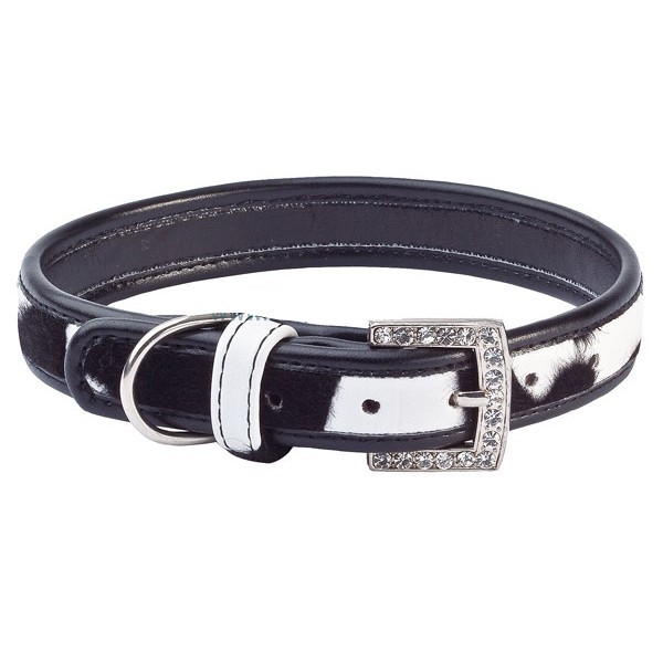 acheter collier noir strass pour westie tres classe fashion beau design cuir livraison marseille nantes lyon mulhouse