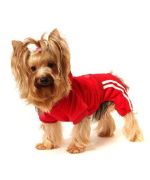 comprar traje de jogging para perros rojo talla xs sml xl xxl para perros mini pequeños grandes y cachorros regalo de Navidad