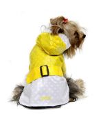 Waterproof raincoat for dog yellow original sailor gift dog cheap christmas birthday...boutique mouth of love