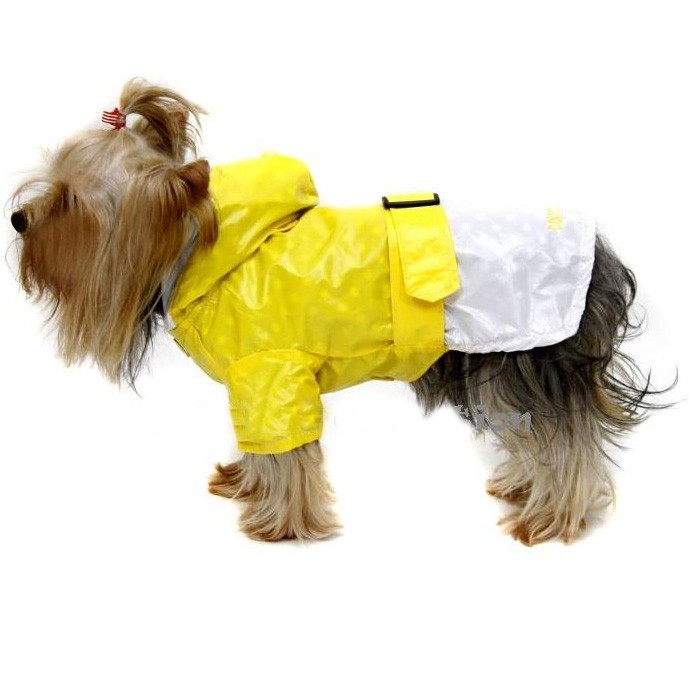 buy raincoat for dog yellow sailor original nice look unique fun gift for dogs and cats fashion face of love