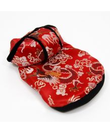 Abrigo para perros y gatos asiáticos - Rojo