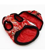 manteau rouge pour chien original chinois asiatique pas cher cadeau noel hiver animaux de compagnie tendance mode