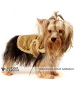 ropa de invierno para perros grandes cálido diseñador original gueule d amour marca francesa novedad moda mascotas