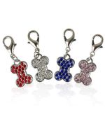 Pendentif strass os - Chien et chat pour cadeau pas cher pour animal de compagnie boutique animalerie originale