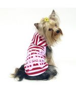 Yorkshire weighing 3.5 kilos wearing a tank top size M, ideal gift for birthday, party, Christmas... at gueule d'amour