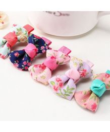 Barrette pour chien à fleurs