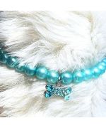Buy pearl necklace for pets not expensive for birthday gift dog cat puppy