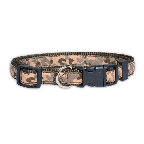 camouflage dog collar khaki for small medium dog large dog mouth of love