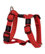 arneses-regulables-nylon-rojo-perro-grande-boca-de-amor-para-cocker-bulldog-barato-original-regalo-navidad