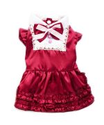 rouge rouge de noel pour chien fille rigolotte animalerie en ligne tendance mode livraison gratuite