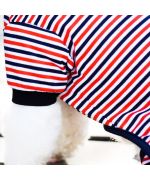 pijama para perro a rayas estilo marinero boca de amor tienda francia