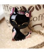 cute-necklace-with-little-black-cat-woman-girl-birthday-gift