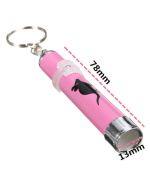 cat laser toy with little pink mouse