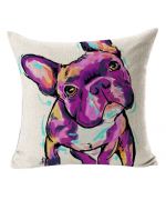 French bulldog cushion too cute for home interior modern design