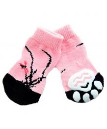Chaussette pour chien et chat antidérapantes - zen