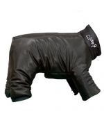 Raincoat with paws for dog against the rain black classic cheap free delivery