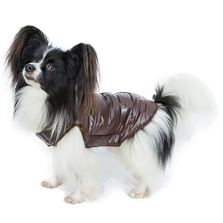 doudoune-marron-pour-chien-imperméable-polaire