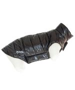 brown puffer jacket for dog classic warm winter cheap waterproof fleece interior