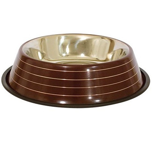 large brown class dog bowl express free delivery