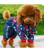 Raincoat for dog with paws delivery Paris Marseille Avignon Nice Valence Caen Nancy