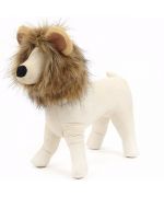 costume for little lion dog breed chihuahua, pinsher, bichon, lhasa, shitzu, boxer, French bulldog