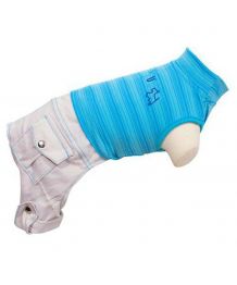 Mono sportwear para perro - azul