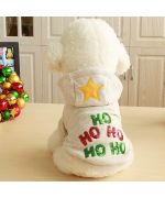 Sweat pour chien de Noël Ho ho ho (taille L)