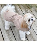 raincoat for dog beige-marseille-paris-alpes-bretagne-nantes-montpellier