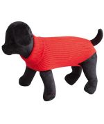 Jersey básico para perros y gatos - rojo