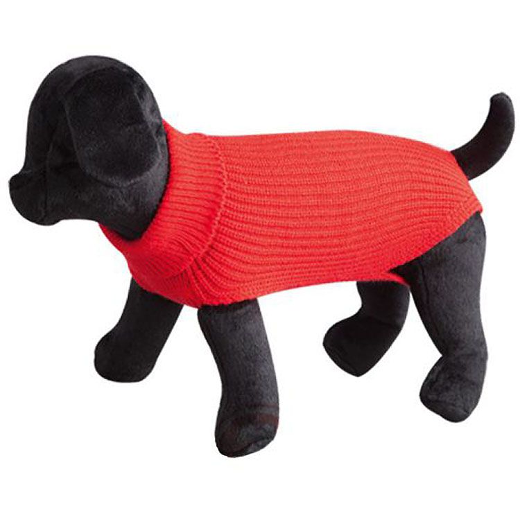 sweater for dog, red, small-size and large-size marseille paris montpellier cannes nice