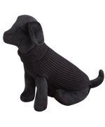 pull pour chien noir en laine pas cher mignon classique pratique boutique ile de la reunion martinique dom tom