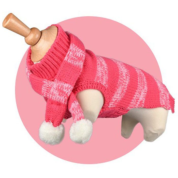 suéter para perro rosa barato original entrega gratuita moda ropa para perros dom tom saint bart martinica