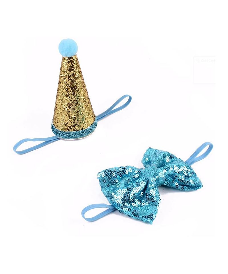 Anniversaire Chat Anniversaire Chien Chapeau Bandana Nœud Papillon Paillettes Animaux de Compagnie Anniversaire Fête Décor NITAIUN 3 Pièces Animal de Compagnie Chat Chien Hat d'anniversaire 