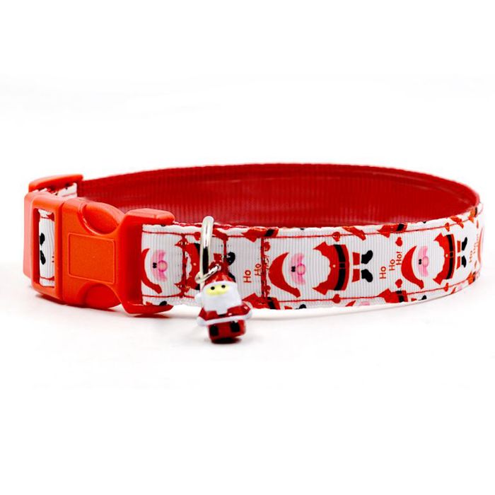 Regalo de Navidad barato para perro, original a precios bajos, collar para mascotas, regalo de Navidad rojo.