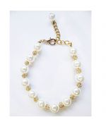collar de perlas para animal blanco pedrería tienda online original para mascotas boca de amor