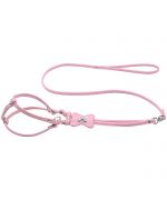 dog harness step in pink with rhinestones cheap free shipping dom tom, belgium, switzerland