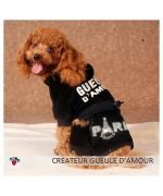 Ropa escrita París en pedrería de moda a la venta en nuestra tienda online de complementos de vestir para mascotas