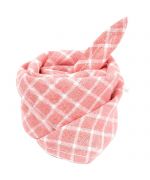 bandana pour chien femelle rose à carreaux pas cher livraison suisse belgique france dom tom