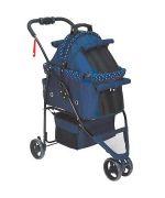 stroller and transport bag for dog
