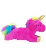 Pink unicorn plush