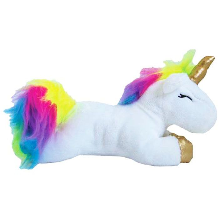 White unicorn plush