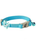 Blue cat collar