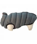 gray puffer jacket for dogs