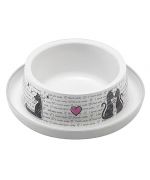 bowl for cat white